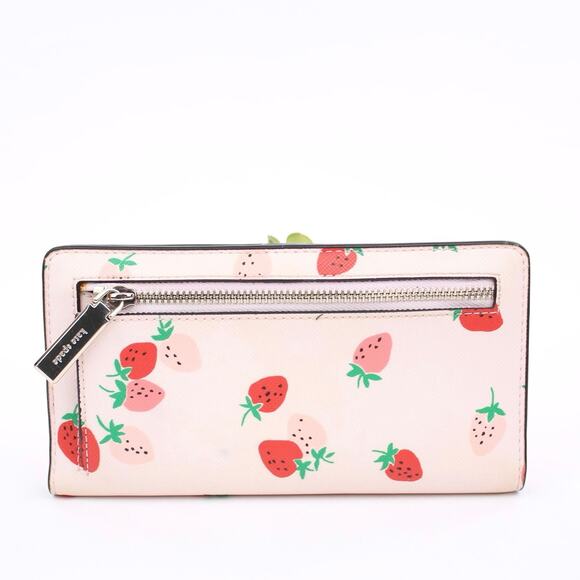 Kate Spade Pink Strawberry Wallet - Picture 2 of 7